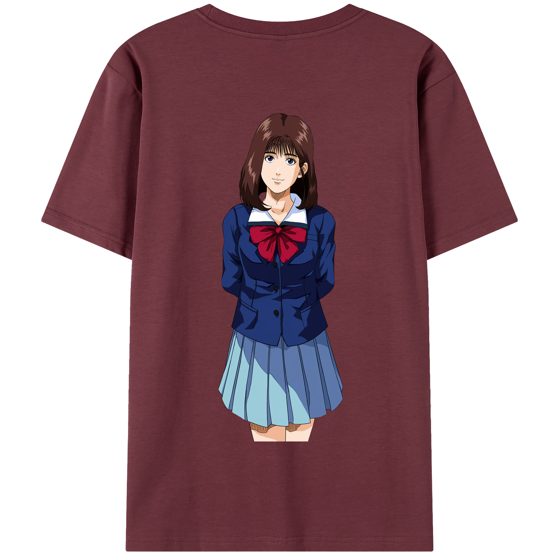 SLAM DUNK／スラムダンク 綿100％半袖Tシャツ（背面プリント）